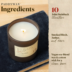 John Steinbeck Library Candle