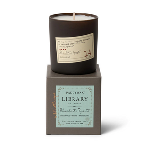 Charlotte Bronte Library Candle