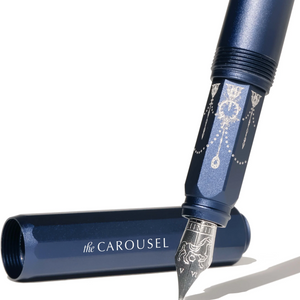 Limited Edition 2023 Aluminium Carousel Fountain Pen - Glistening Glass