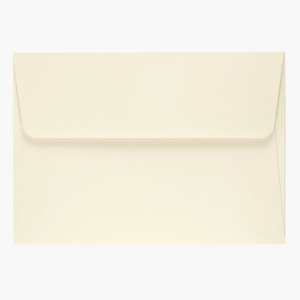 Cream envelop C6 size