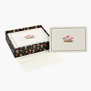 Mushroom boxed notecard set