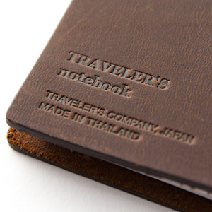 Traveler's Notebook Passport Size - Brown