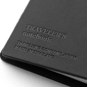 Traveler's Notebook Passport Size - Black