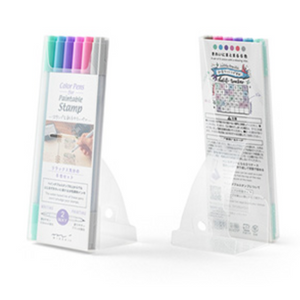 Double-sided Colour Pen for Paintable Stamp