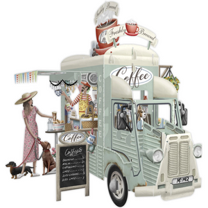 Pop- Up Cards - Coffee Truck