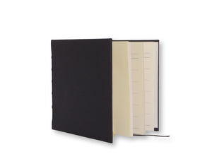 Large Leather Guest Book - Printed Pages
