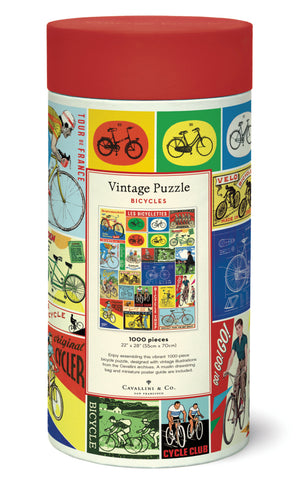 Vintage Puzzle - Bicycles