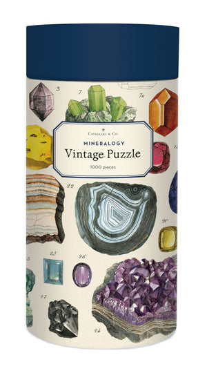 Vintage Puzzle - Mineralogy