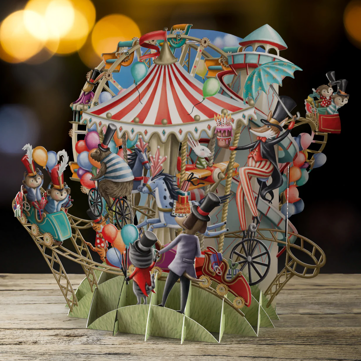 Pop- Up Cards - Carousel Capers