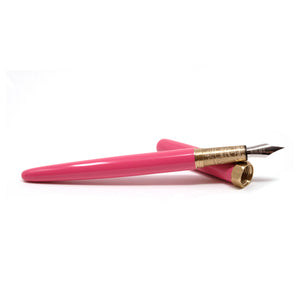 Brush Fountain Pen - Piccadilly Pink