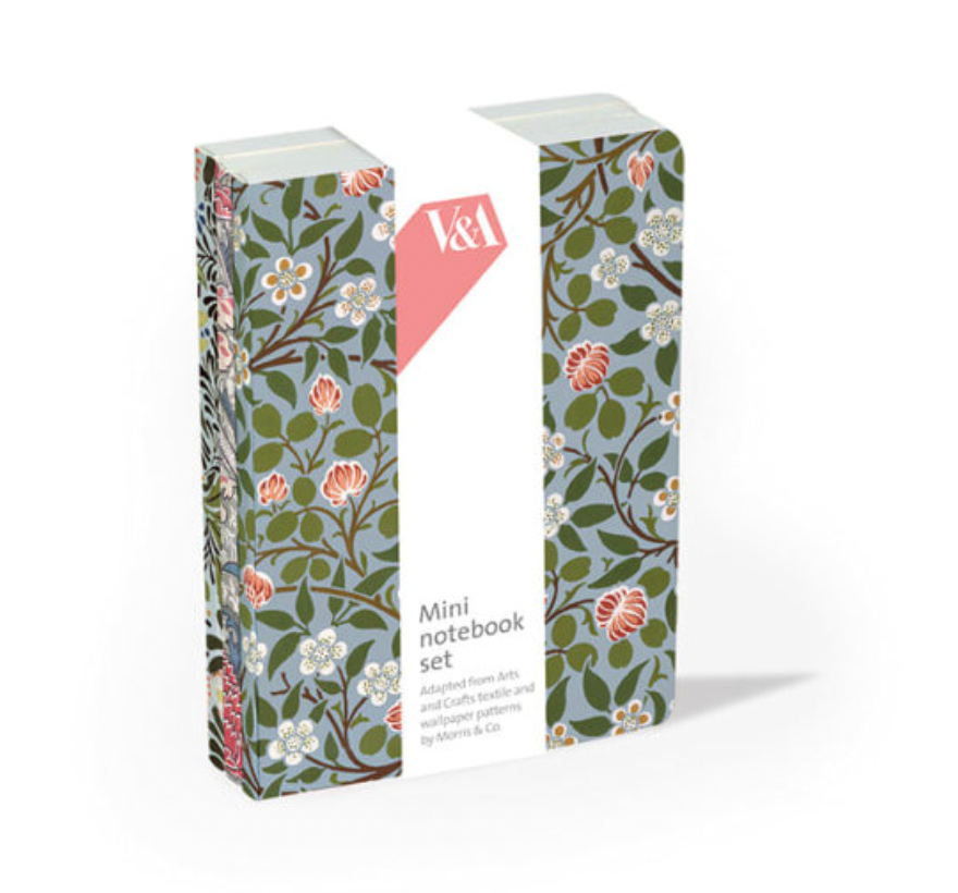 William Morris Designs Mini Notebook Set