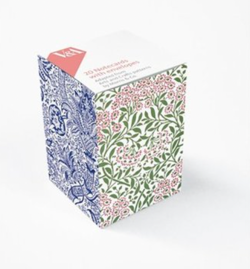 William Morris Designs Mini Notecard Cube