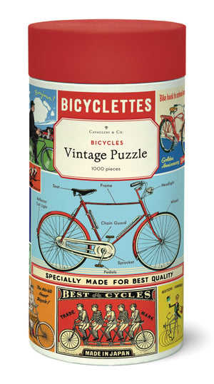 Vintage Puzzle - Bicycles