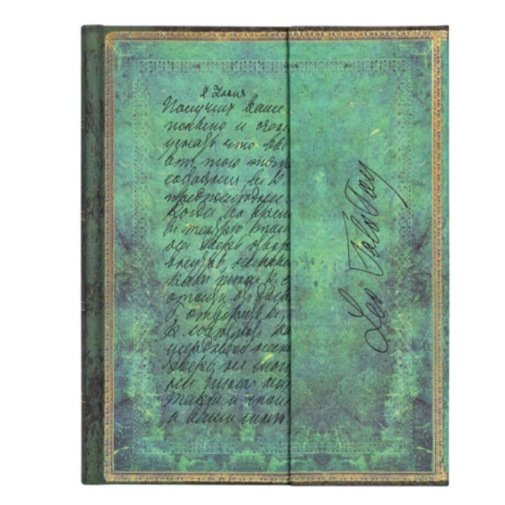 Tolstoy, Letter of Peace Embellished Manuscript Journal
