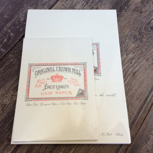 Original Crown Mill Fine Writing Paper Pad