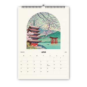 2025 Wall Calendar - Explore the World