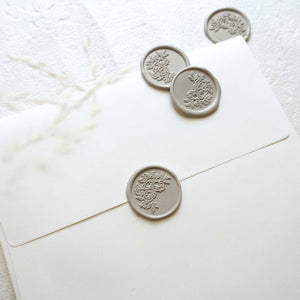 Half Garland Wax Seal Stamp