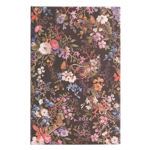 2024 12-month Planner - Floralia