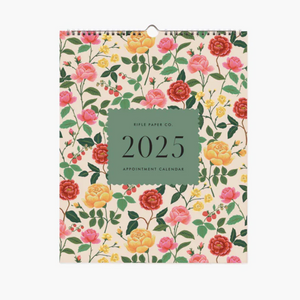 2025 Appointment Calendar - Roses