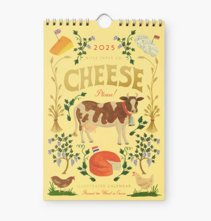 2025 Kitchen Calendar - Cheese