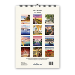 2025 Wall Calendar - Australia