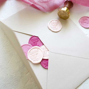 Half Garland Wax Seal Stamp