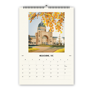 2025 Wall Calendar - Australia