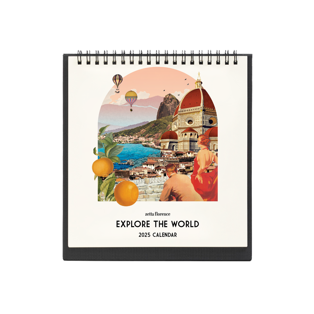 2025 Desk Calendar - Explore the World