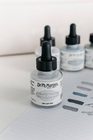 Cool Tone Calligraphy Ink Set of 5