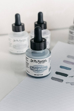 Cool Tone Calligraphy Ink Set of 5