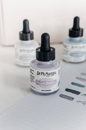 Cool Tone Calligraphy Ink Set of 5