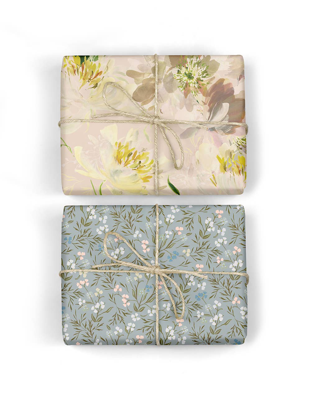 Peony Study/Primrose Double Sided Gift Wrap