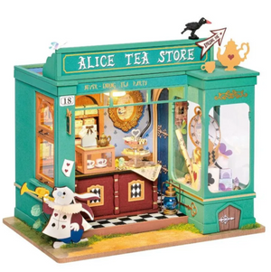 DIY Miniature House - Alice's Tea Store