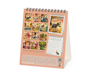 2025 Desk Calendar - Alice in Wonderland