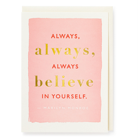 Always Believe Greeting Card