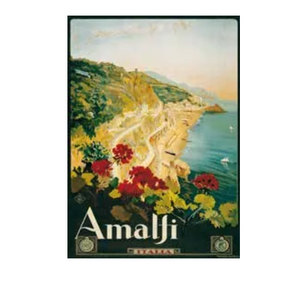 Vintage Italian Poster - Amalfi