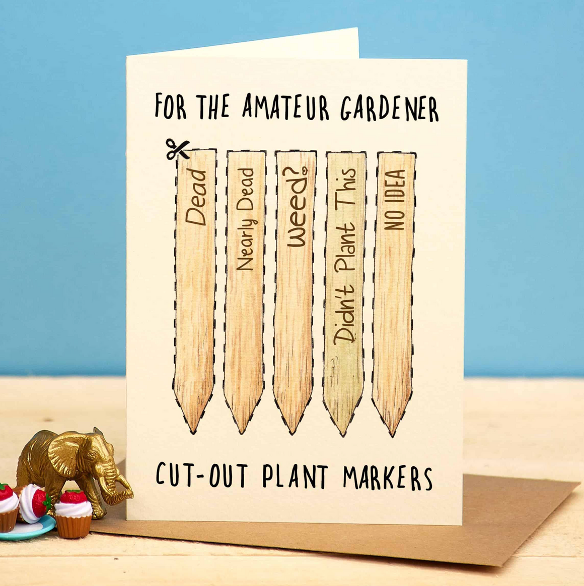 Amateur Gardener Greeting Card