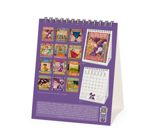 2025 Desk Calendar - Book Lover's