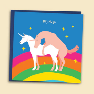 Big Hugs Greeting Card