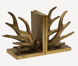 Antler Bookends