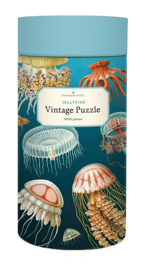 Vintage Puzzle - Jellyfish