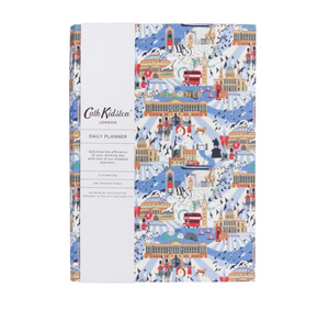 A5 Cloth Covered Daily Planner - London