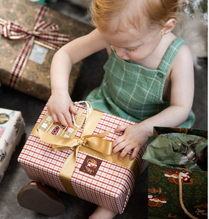 Christmas Tartan/ Woodland Gift Wrap