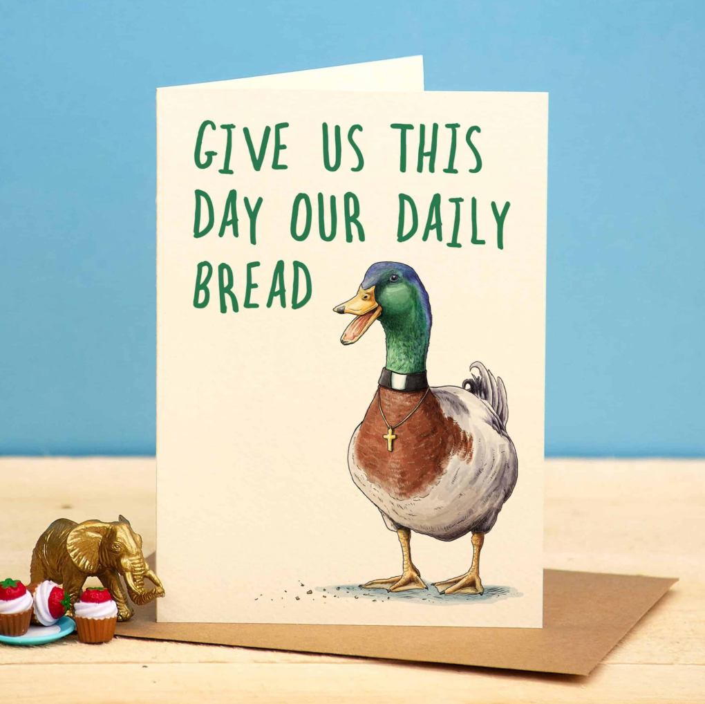 Daily Bread Greeting Card