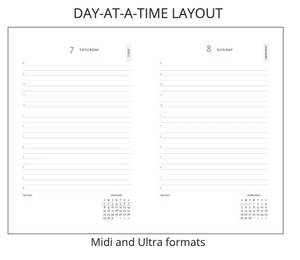 2025 12-month Flexi Planner - Natsu