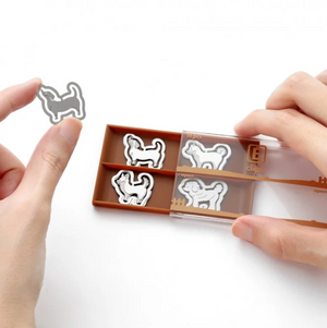 E Clips Paper clips - Dog