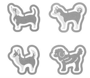 E Clips Paper clips - Dog