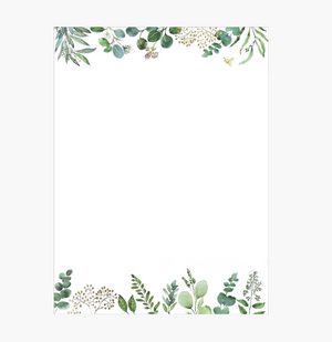 Eucalyptus Stationery Set