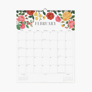 2025 Appointment Calendar - Roses