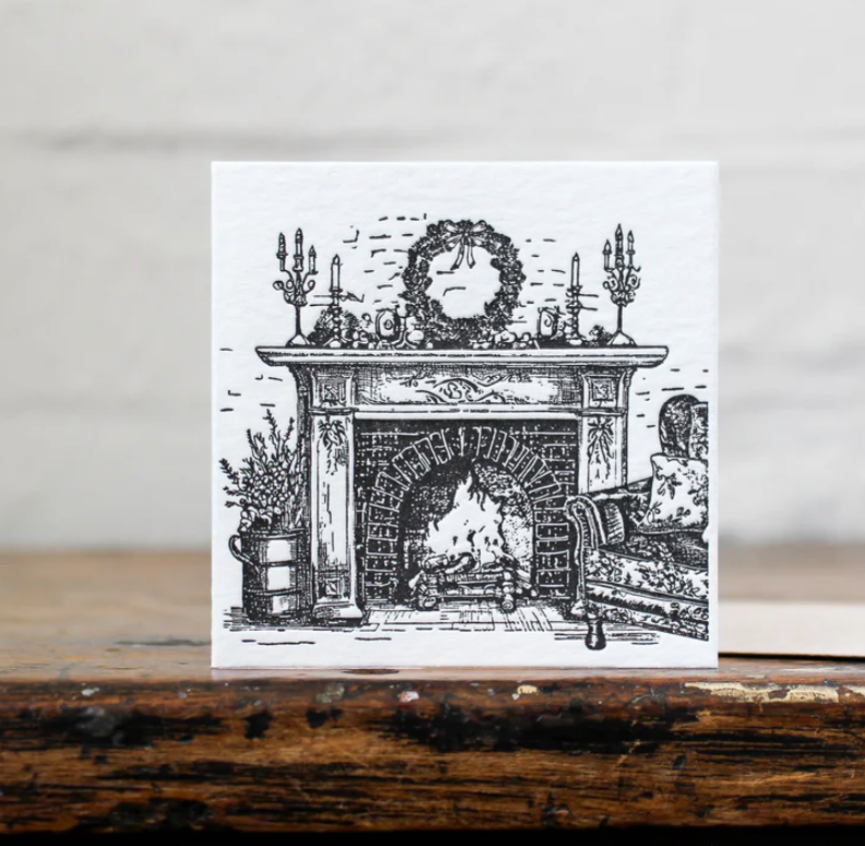 Letterpress Christmas Notecards - Scenes